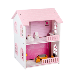 Wooden Double Sided Doll House